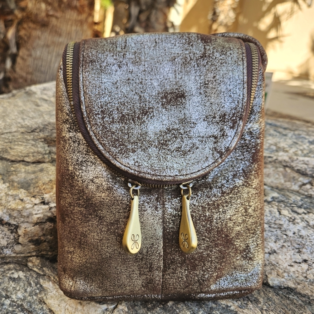 Hobo Fern Crossbody Heavy Metal